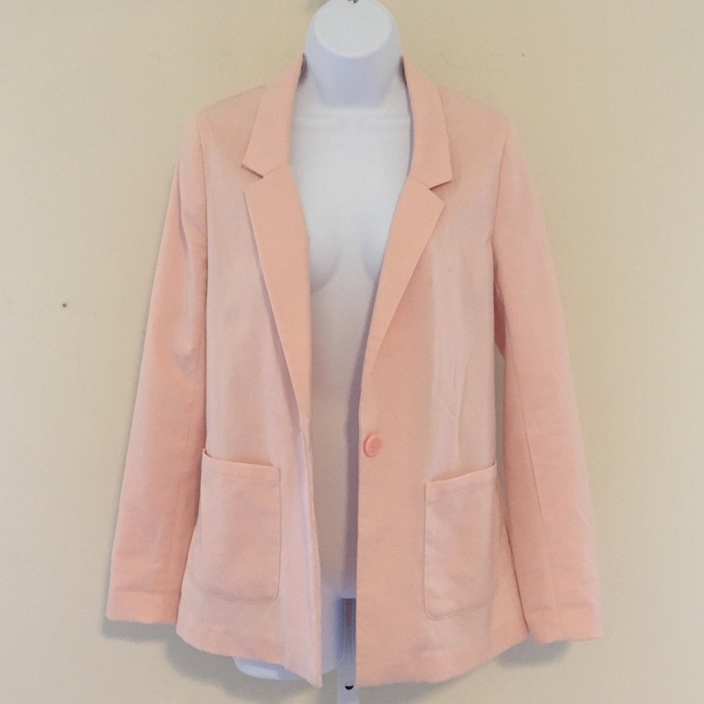 H&M Pastel Pink Blazer